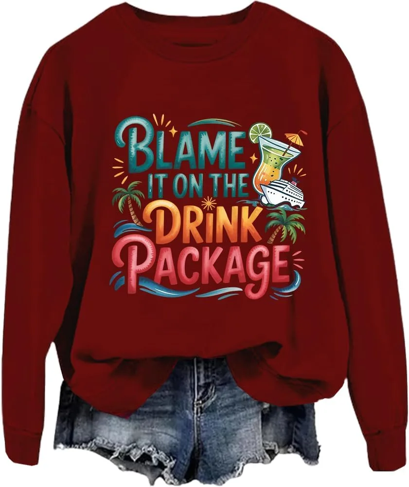 

Толстовка Blame It On The Drink Package FITKEYS