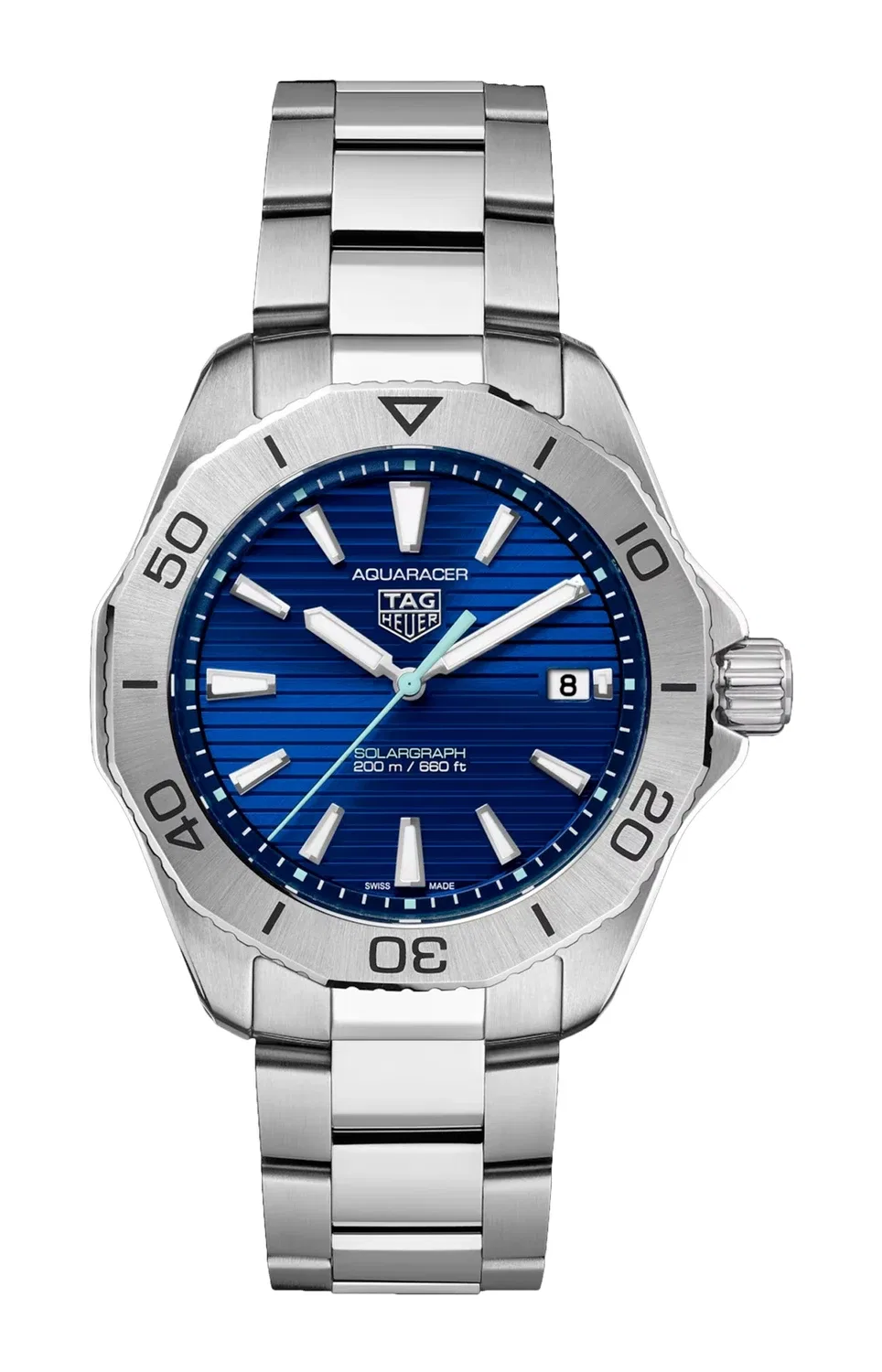 TAG HEUER AQUARACER PROFESSIONAL 200 SOLARGRAPH - WBP1113.BA0000, золотой