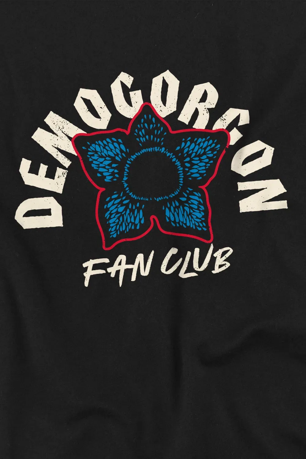 Футболка детская с принтом Demogorgon Stranger Things, черный — фото 2