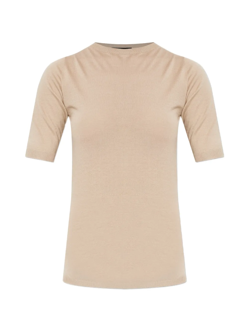 

Топ с короткими рукавами Fabiana Filippi, бежевый