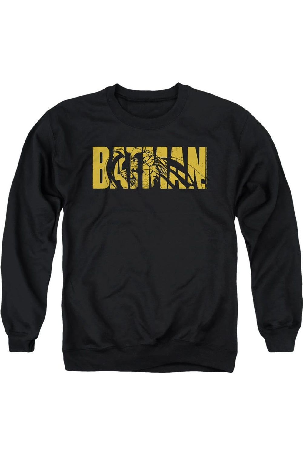 

Толстовка Batman Text On Black Crewneck для взрослых Gildan