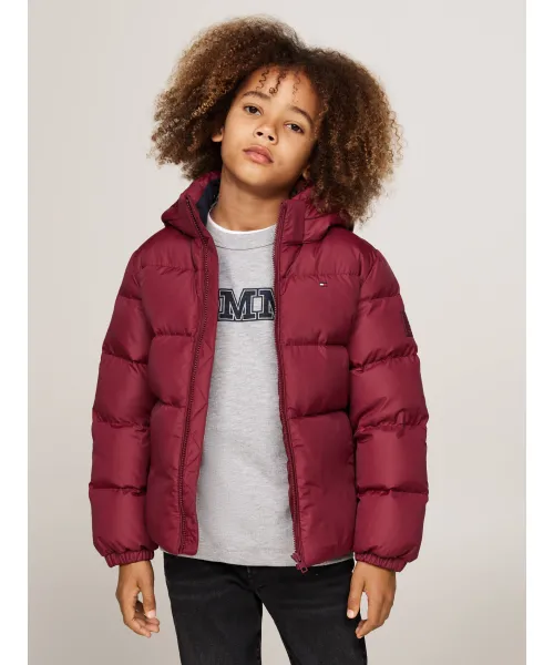 

Необходимый пуховик Loose fit Tommy Hilfiger, красный