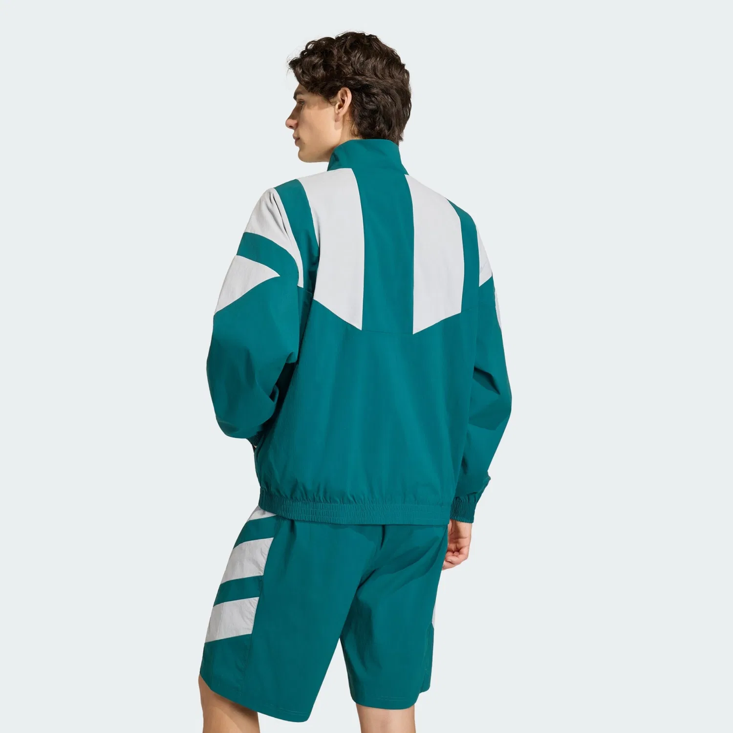 Куртка Adidas Originals Between-Season изумрудного цвета — фото 3