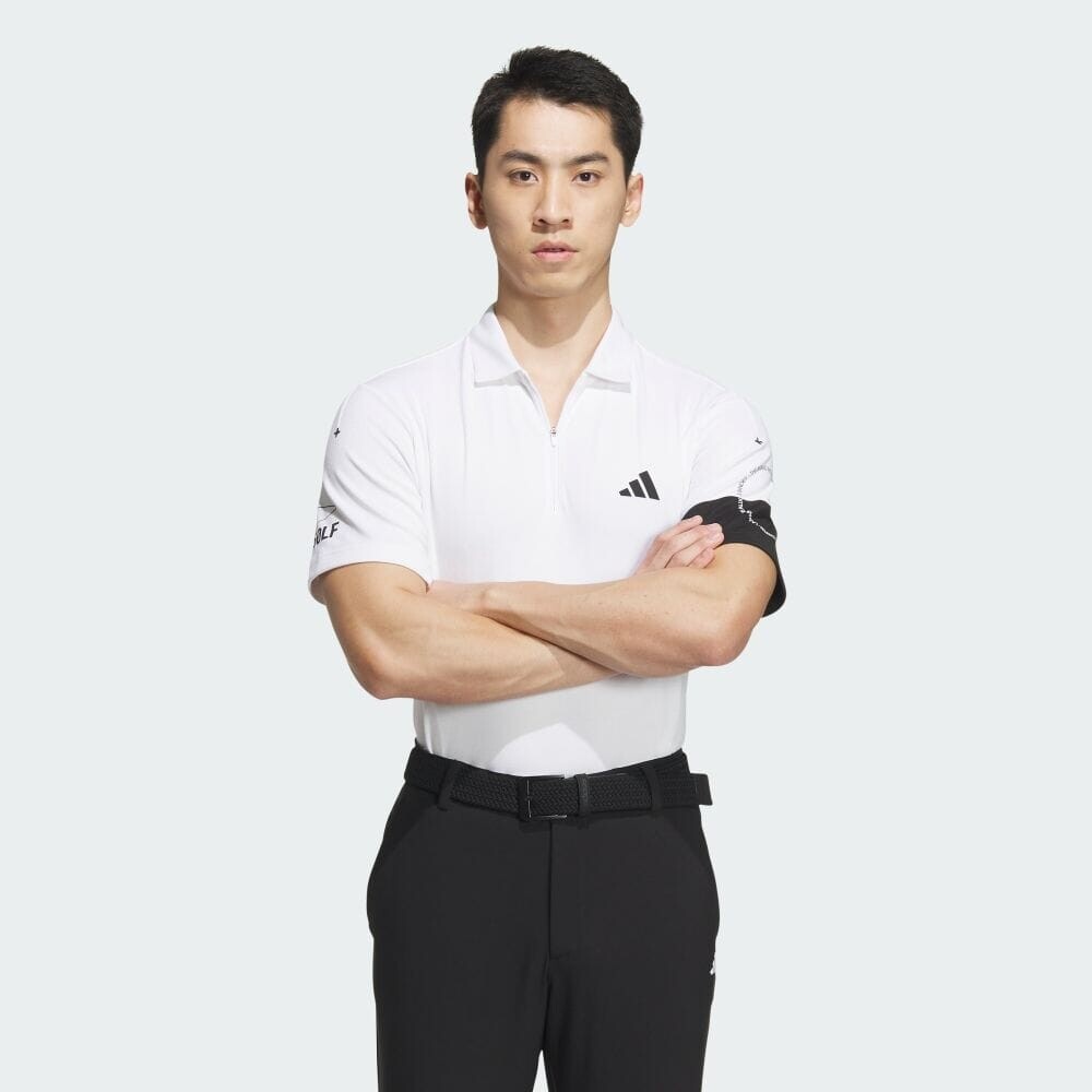 

Поло Adidas Multi-graphic dry polo, белый