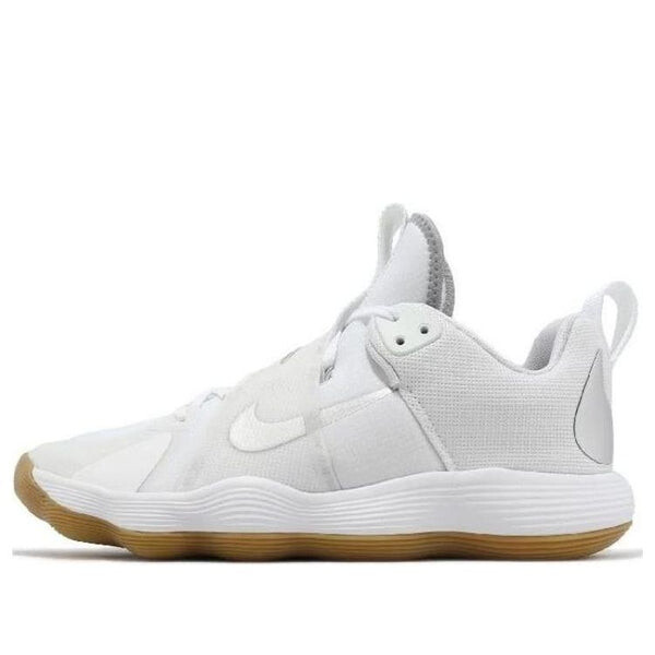 

Кроссовки react hyperset se 'white metallic silver' Nike, белый