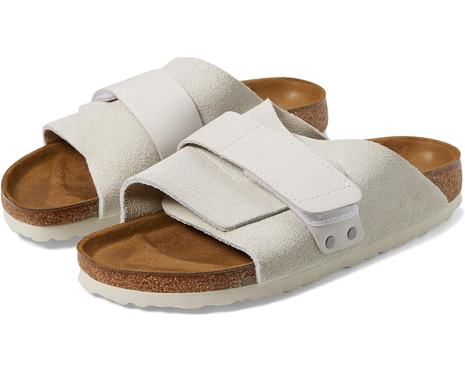 

Сандалии Birkenstock Kyoto - Suede (Women), белый
