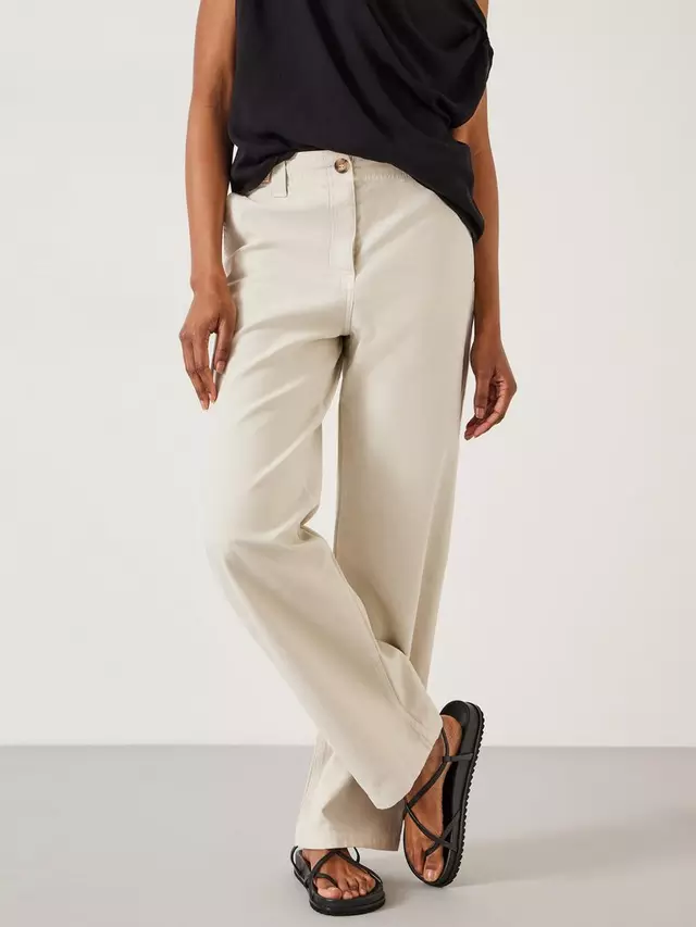 

Брюки HUSH Kia Washed Baker, цвет light/neutral
