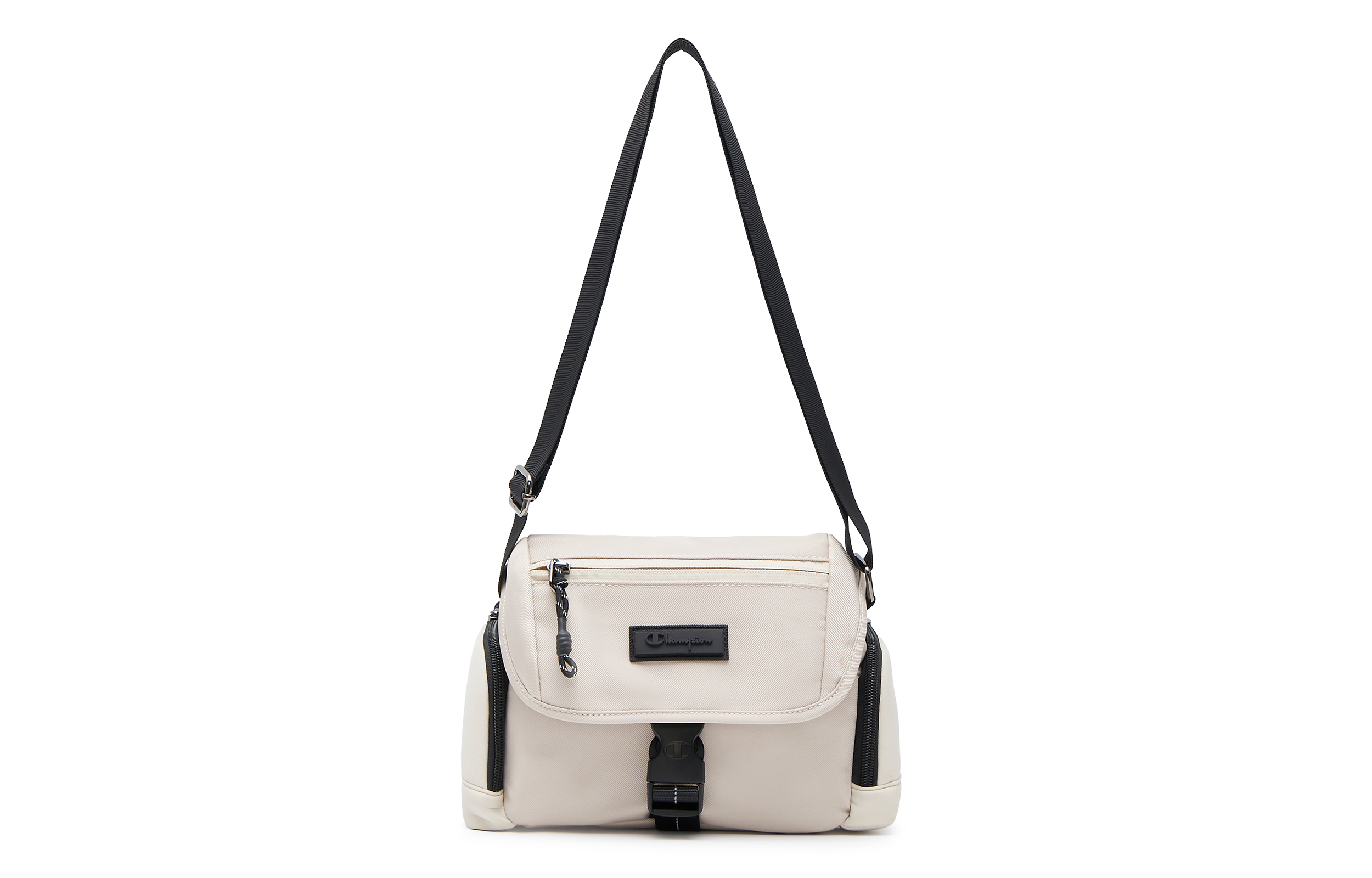 

Champion Тканевая поясная сумка унисекс цвета хаки и черного, Oat