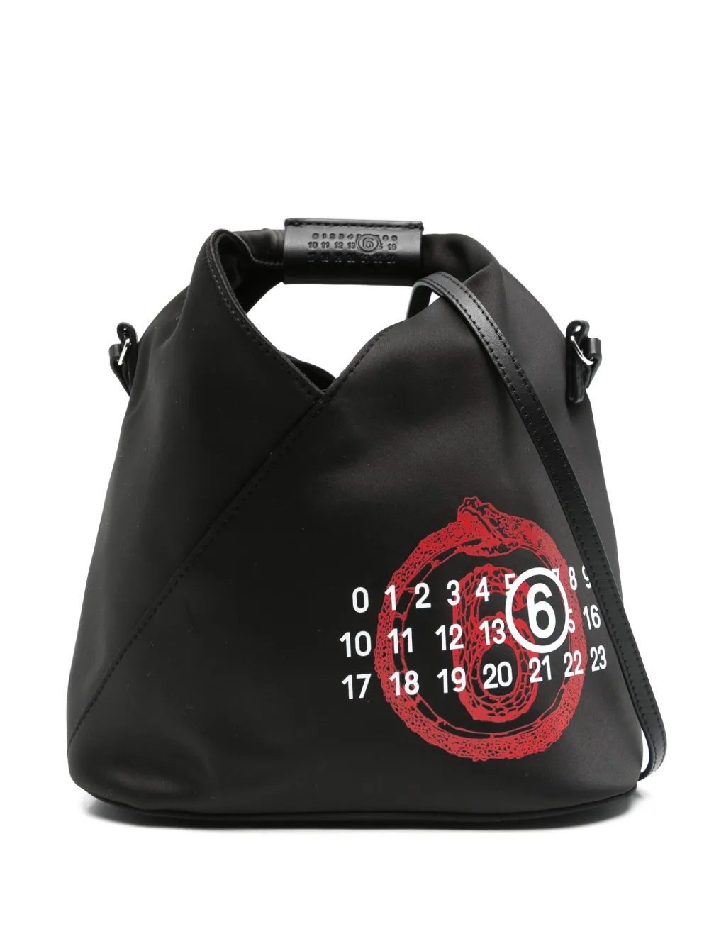 

Сумка через плечо Year of the Snake Japanese MM6 Maison Margiela, черный