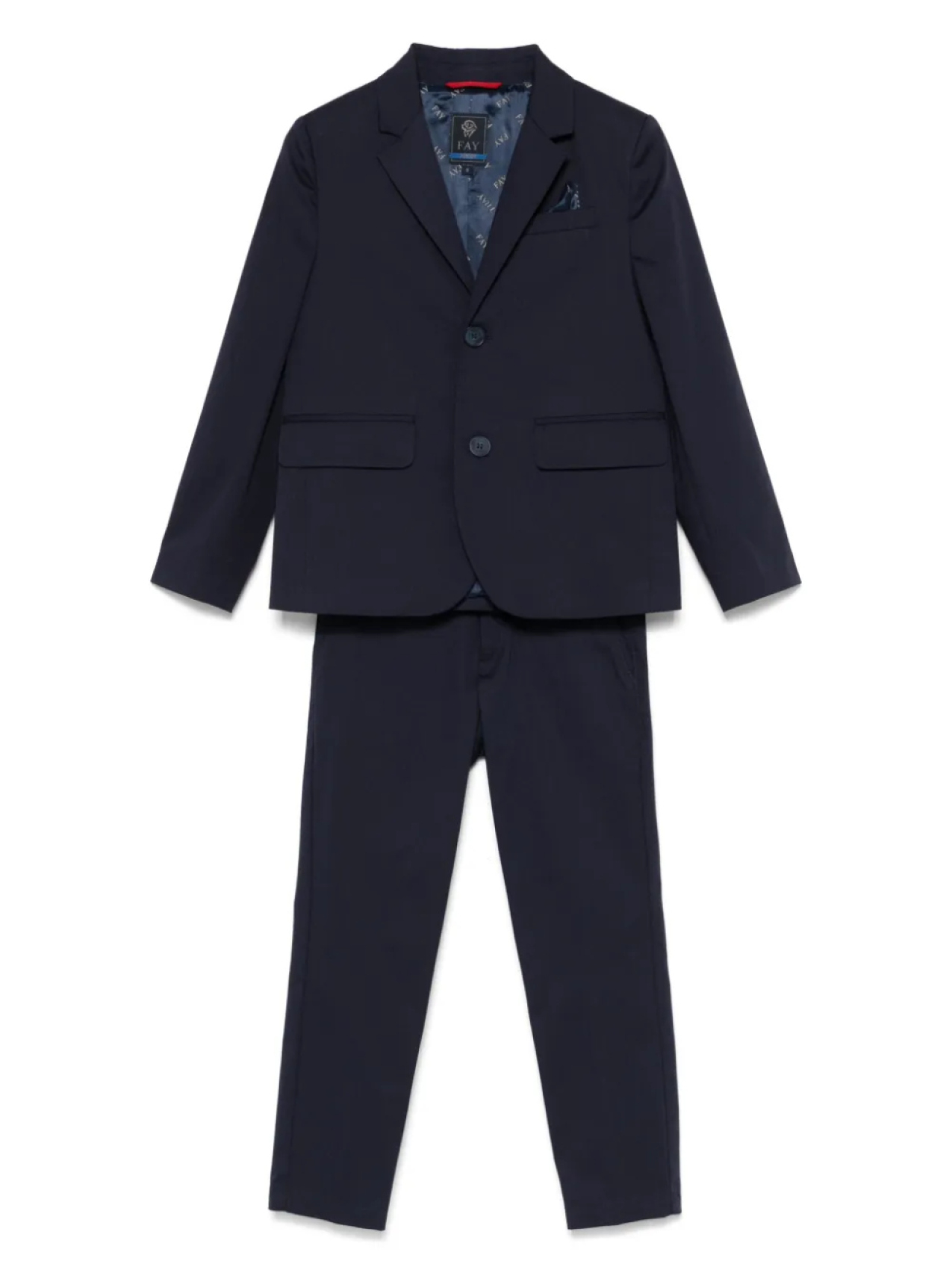 

Fay Kids костюм с платком-паше, синий