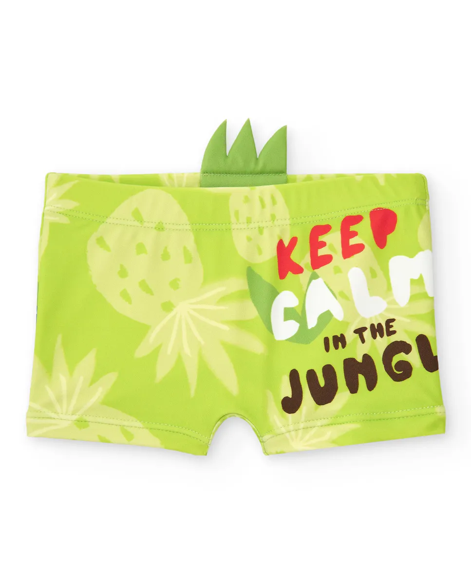 

Боксерские шорты для мальчика с тропическим принтом Tuc tuc, зеленый