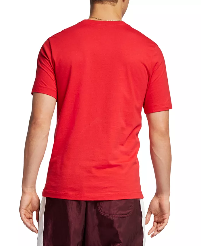 Футболка мужская Sportswear Club Nike, красный — фото 3