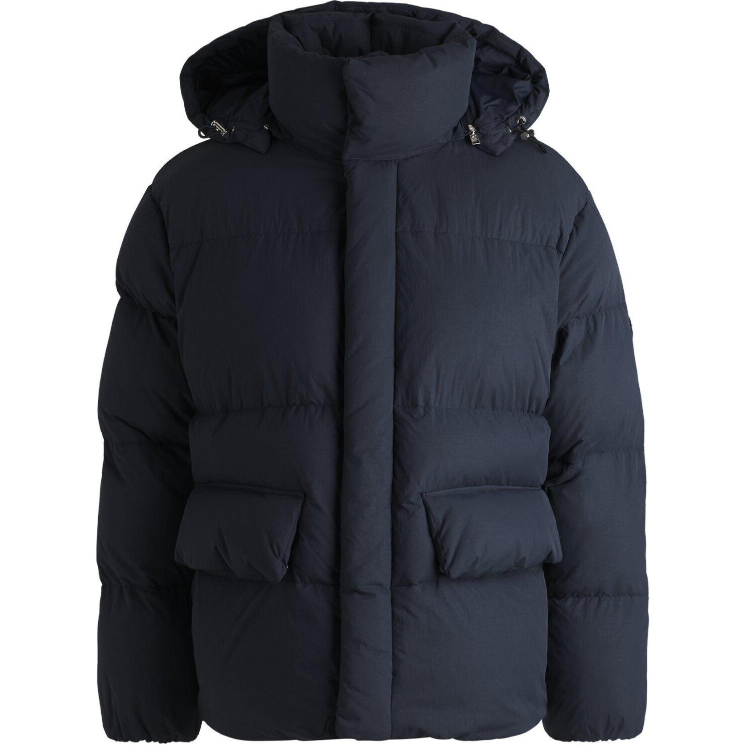 

HUGO BOSS Босс водоотталкивающая пуховая куртка, Marine