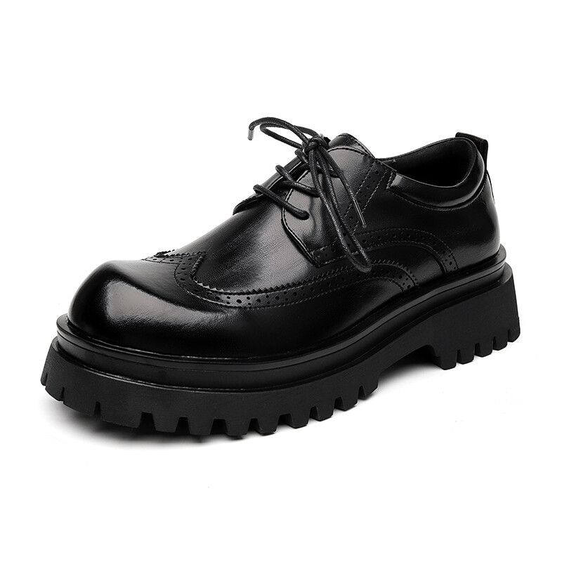 Туфли мужские Men"s Casual Men Low-Top V05, цвет Burgundy — фото 2