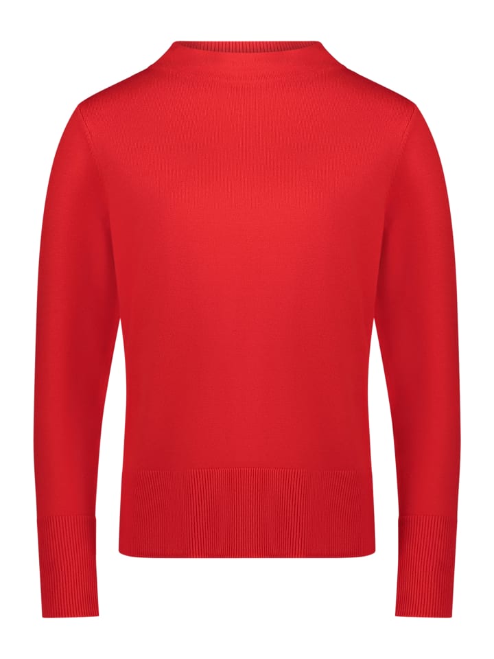 

Красный вязаный свитер High Risk с воротником-стойкой Betty Barclay