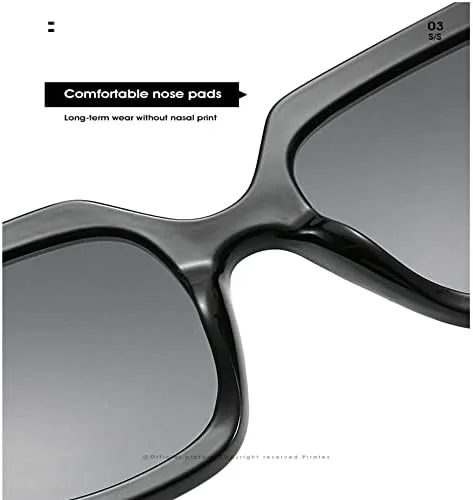 

Солнцезащитные очки 2027 года для женщин, большие солнцезащитные очки в винтажном стиле с металлической оправой, очки для путешествий, крупные очки MTZJH, Black Gray