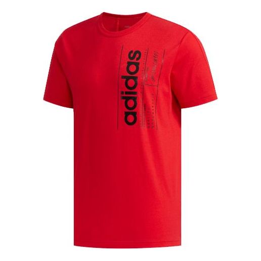 

Футболка adidas brilliant b tee Asics, красный