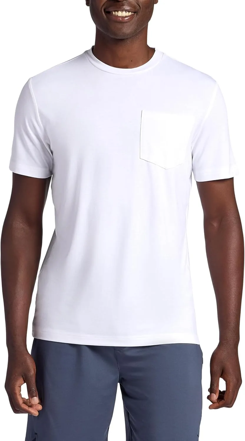 

Футболка Gaiam Stretch Tech с карманом, стандартный крой, материал средней плотности