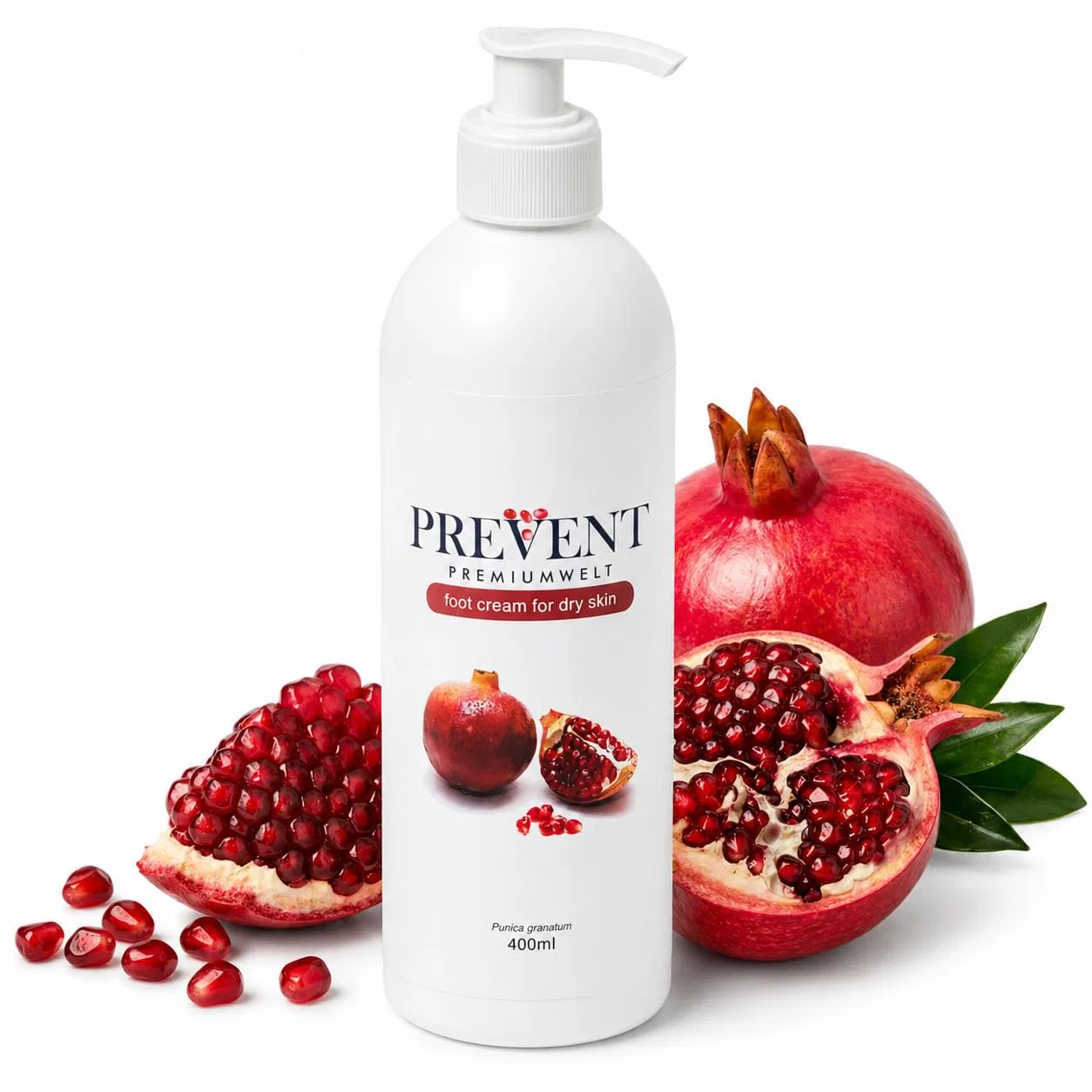 Крем для ног Premiumwelt PREVENT, 400 мл, с экстрактом граната Premiumwelt