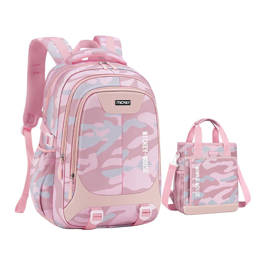 

Disney Полиэстеровая сумка через плечо мужская черная, [Shopping Bag+Backpack]Set-Pink
