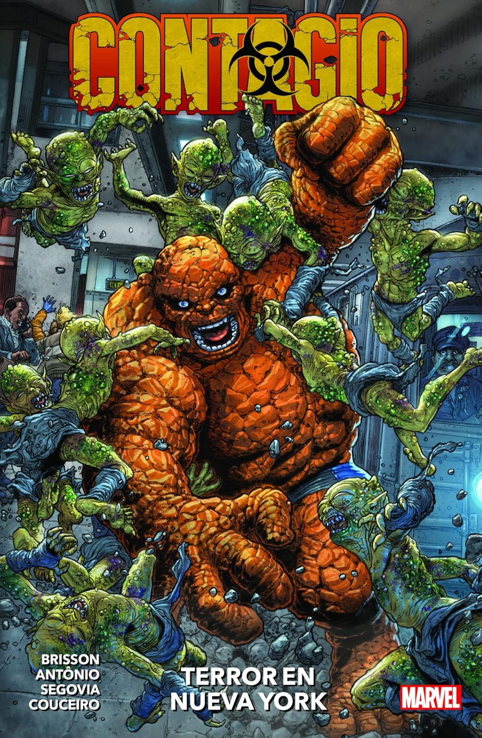 

100% marvel coediciones contagio. terror en nueva york (PANINI ESPAÑA S.A.)