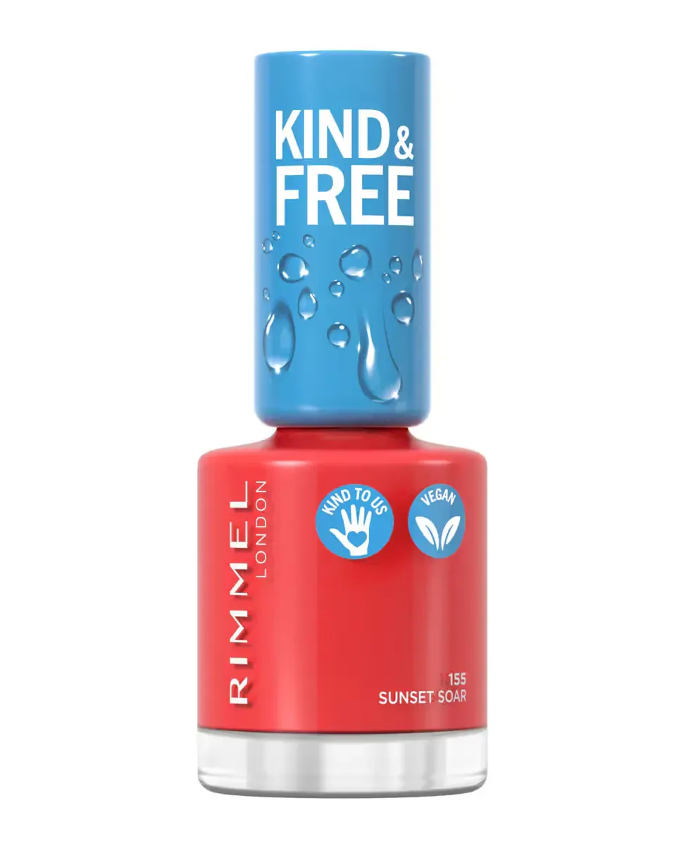 Лак для ногтей Kind & Free Rimmel, 155 Sunset Soar