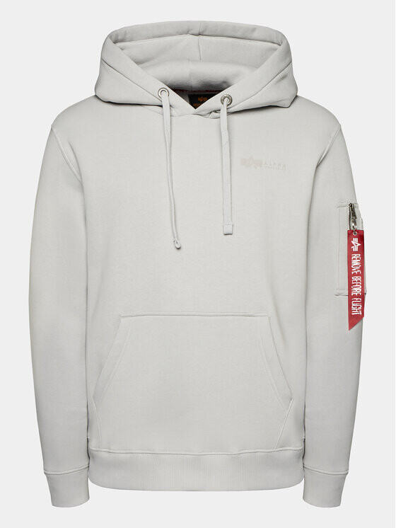 

Толстовка обычного кроя Alpha Industries, серый
