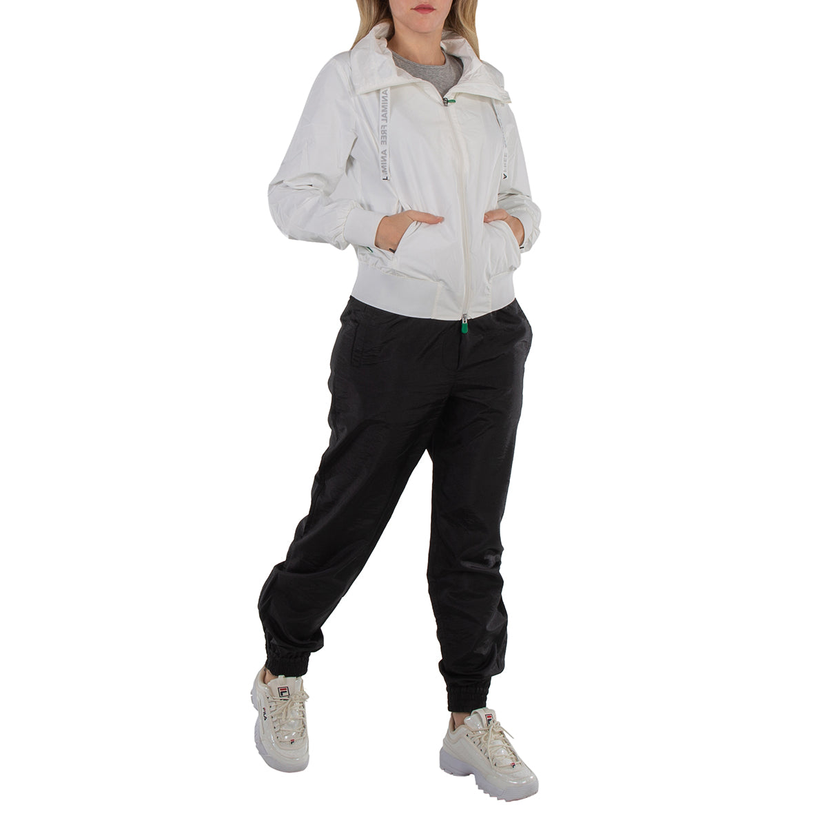 

Женская белая куртка-бомбер Karin от Save The Duck