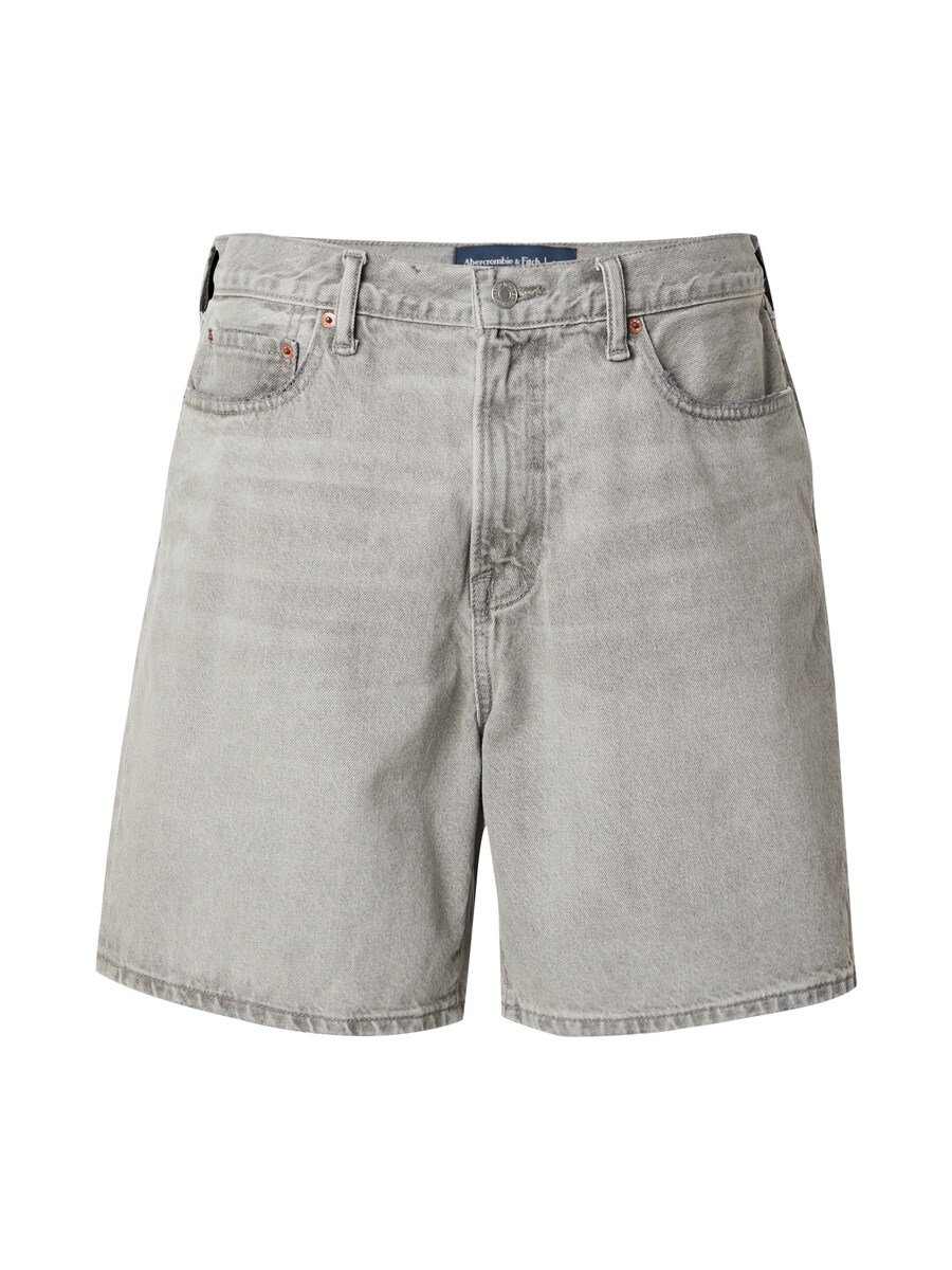 

Джинсы regular Abercrombie & Fitch, серый деним