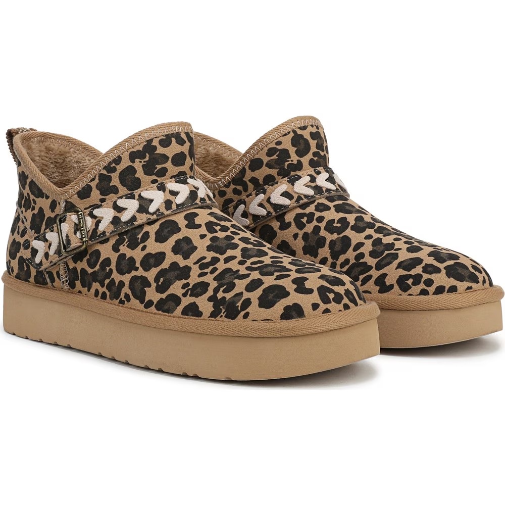 Ботинки на платформе Mokolo Blowfish Malibu, цвет leopard print faux suede