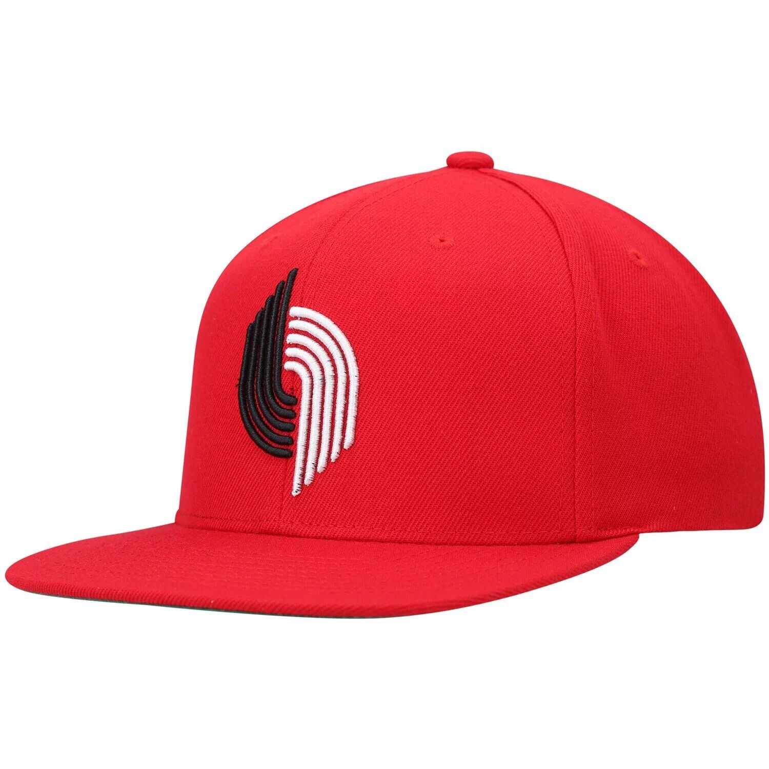 

Мужская кепка Mitchell & Ness Red Portland Trail Blazers Hardwood Classics Team Ground 2.0 Snapback