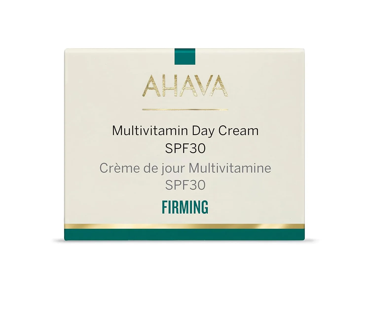 AHAVA Firming MultiVitamin Day Cream SPF 30 с диметиконом, ниацинамидом, пантенолом, витамином E и минералами Мертвого моря для упругости и сияния 50 мл — фото 3