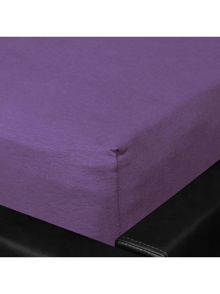 

Простыня BettwarenShop Multi Stretch, цвет brombeere