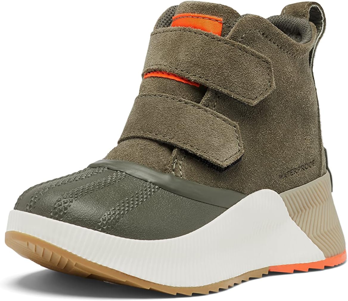 

Детские непромокаемые классические ботинки Sorel для активного отдыха, зеленый