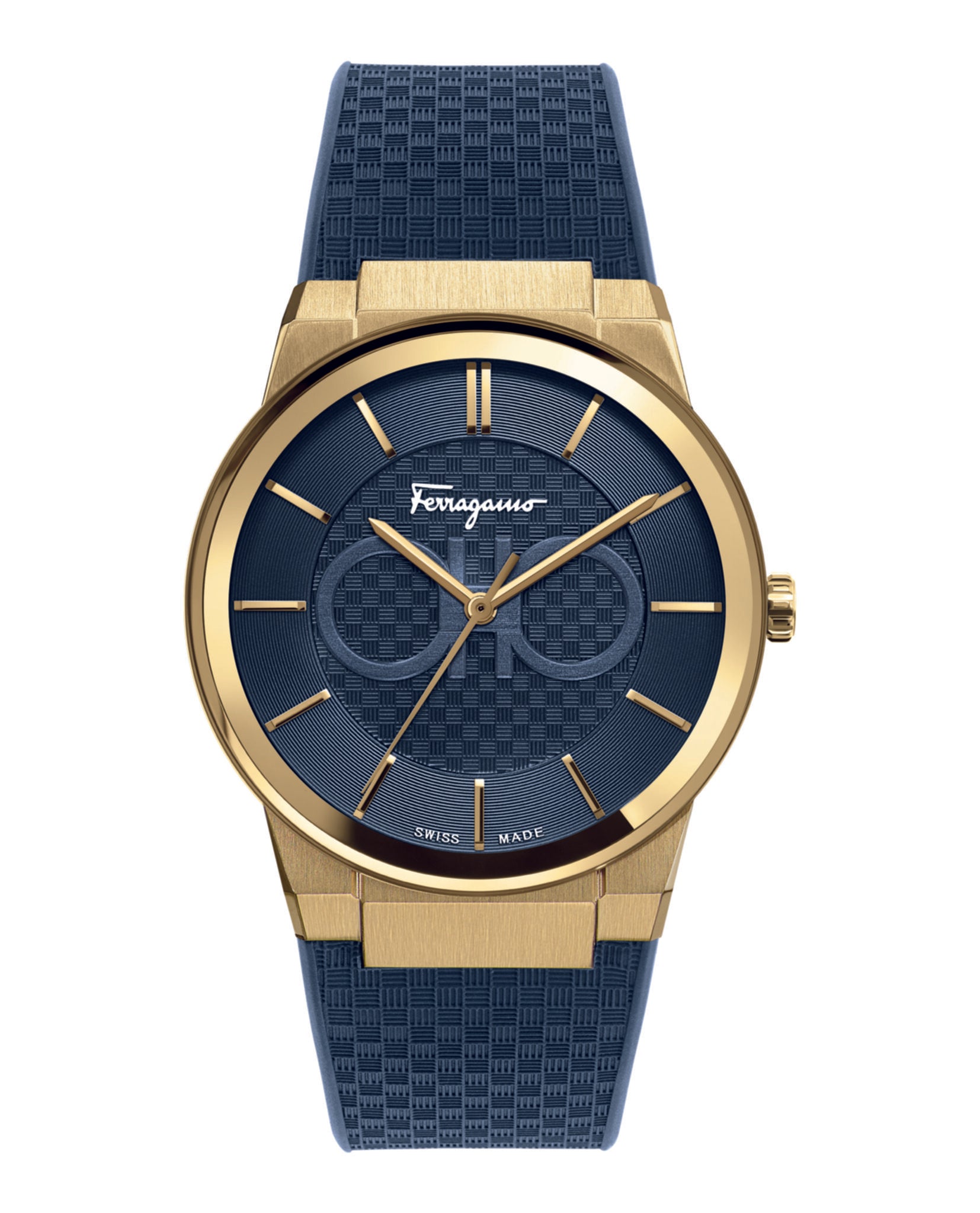 

Сапфировые часы Salvatore Ferragamo, цвет blue/ip yellow gold/blue-sfhp00220