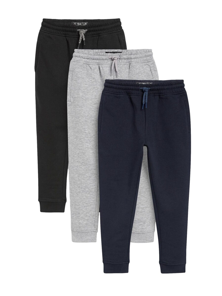 

Зауженные брюки Next, цвет Navy/Light grey/Black