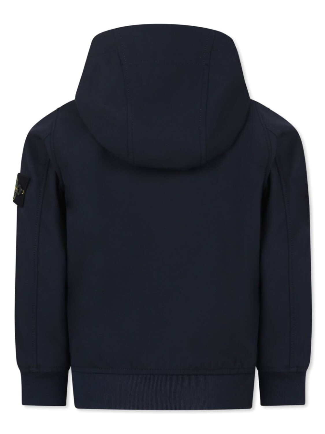 Толстовка с капюшоном на молнии с изображением компаса Stone Island Junior, синий — фото 2