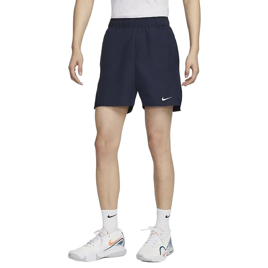 

Теннисные шорты Court Victory мужские обсидиан/белый Nike, белый