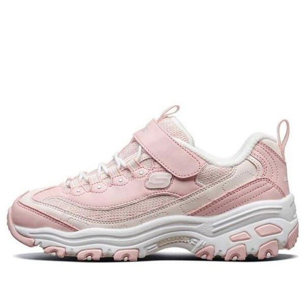 

Кроссовки d'lites low running shoes pink Skechers, розовый