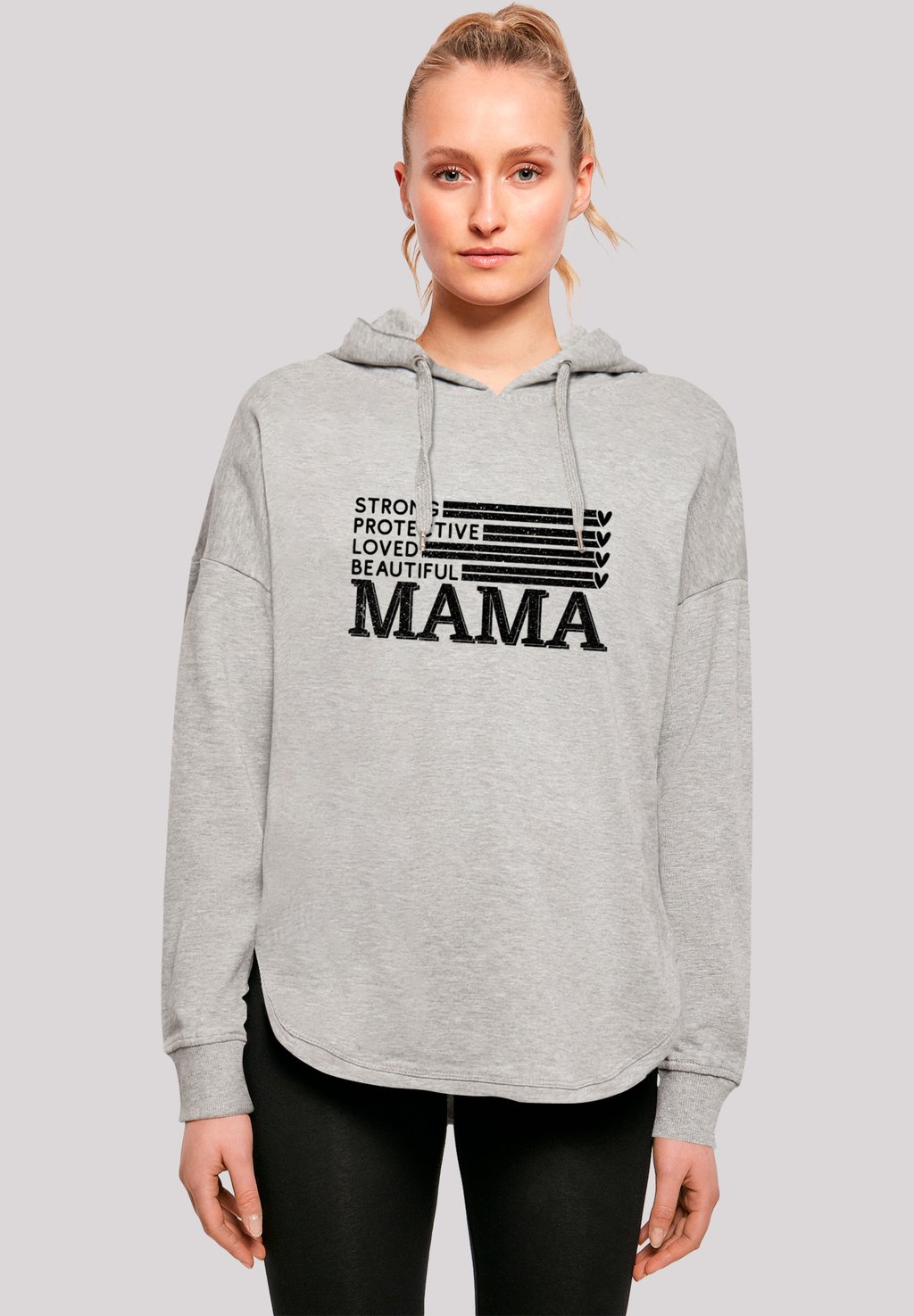 

Толстовка MOTHERS DAY BEST MOM TRIBUTE - Hoodie F4NT4STIC, серый