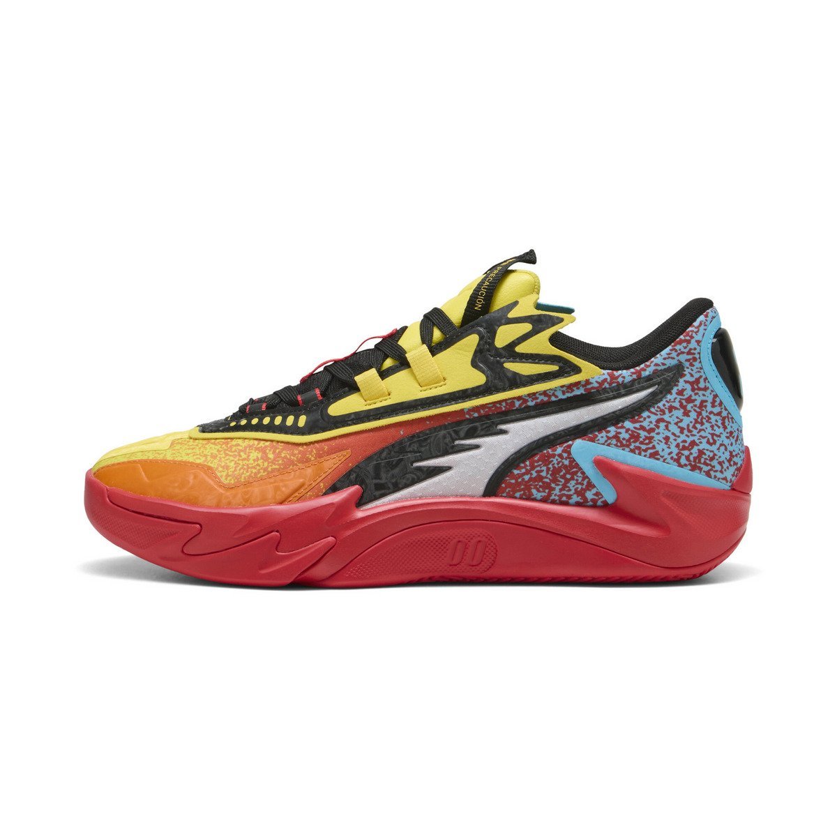 Мужские баскетбольные кроссовки SCOOT ZEROS II CAUTION PUMA, Rickie Orange-S — фото 4