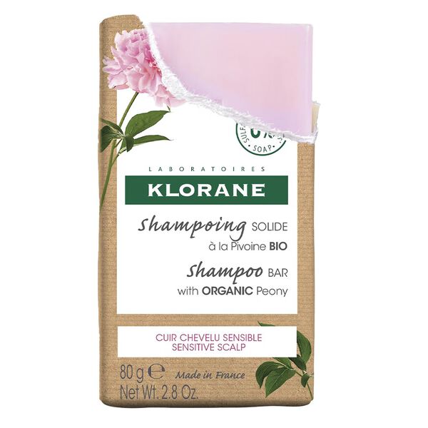 

Органический шампунь-мыло «Пион», 80 г Klorane Peony hair