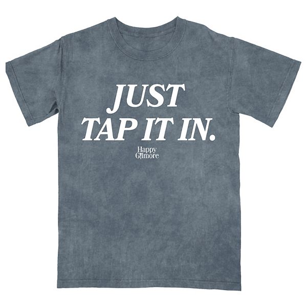 

Мужская футболка с принтом Happy Gilmore Just Tap It In Licensed Character