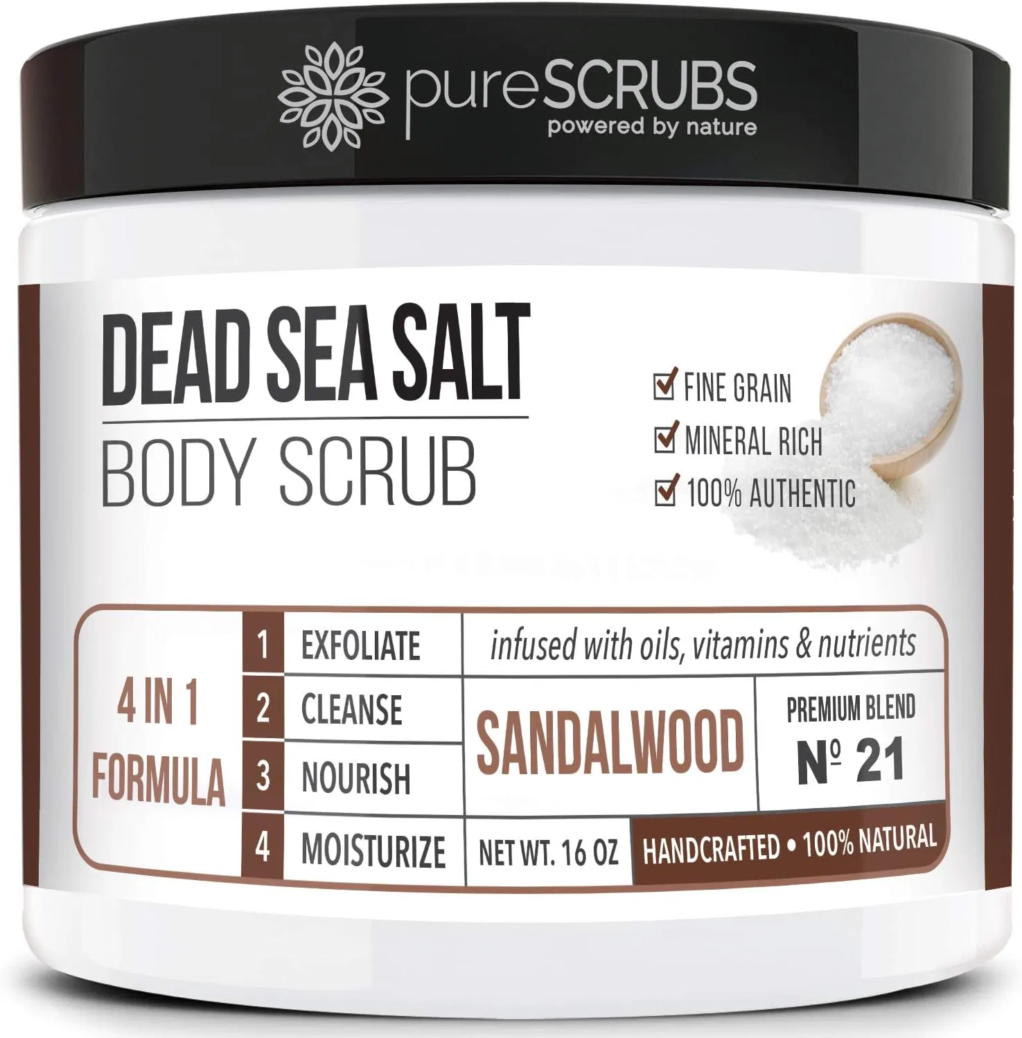 Скраб для тела Sandalwood pureSCRUBS 16 унций