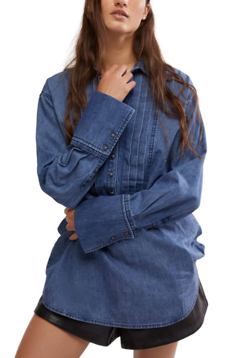 

Топ женский Free People, синий