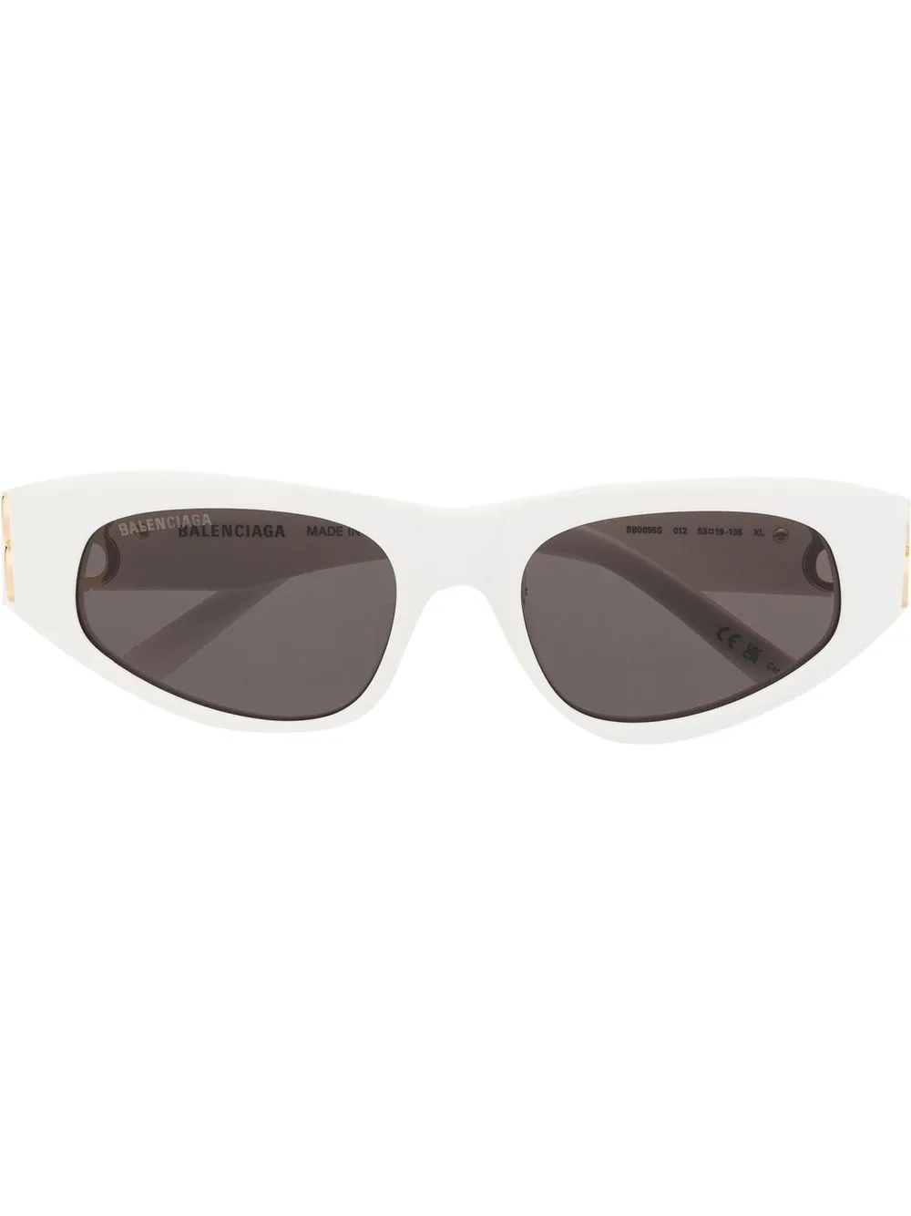 

Солнцезащитные очки Dynasty Balenciaga Eyewear, белый