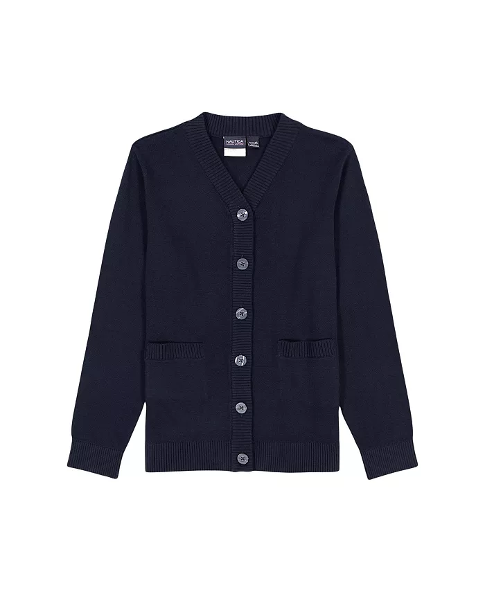 

Кардиган для девочек Big Girls Solid Nautica, синий