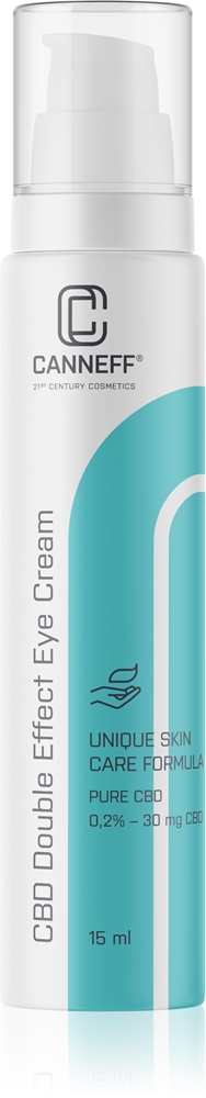 

Balance CBD крем для глаз с двойным эффектом, крем для глаз против морщин и темных кругов Canneff, 15 мл