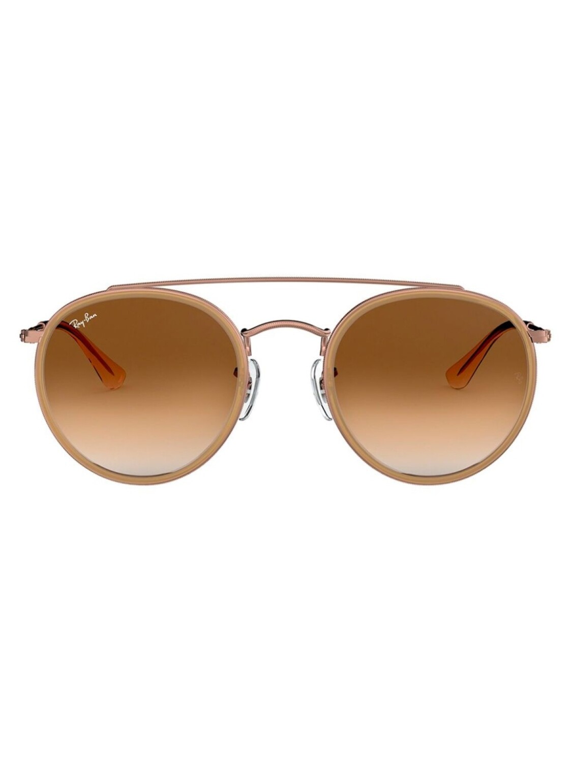 

Ray-Ban солнцезащитные очки в круглой оправе, золотой