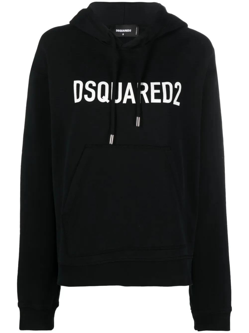 

Худи с логотипом DSQUARED2, черный